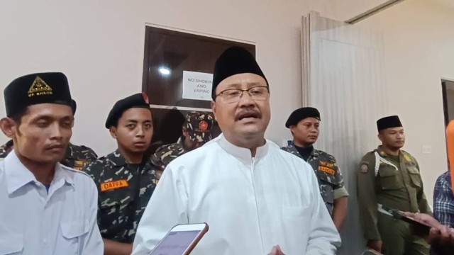 Sekretaris Jenderal Pengurus Besar Nahdlatul Ulama, Saifullah Yusuf, atau Gus Ipul Sekretaris Jenderal Pengurus Besar Nahdlatul Ulama, Saifullah Yusuf, atau Gus Ipul